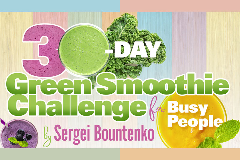 You are currently viewing NEW BOOK ALERT: 30-Day Green Smoothie Challenge for Busy People